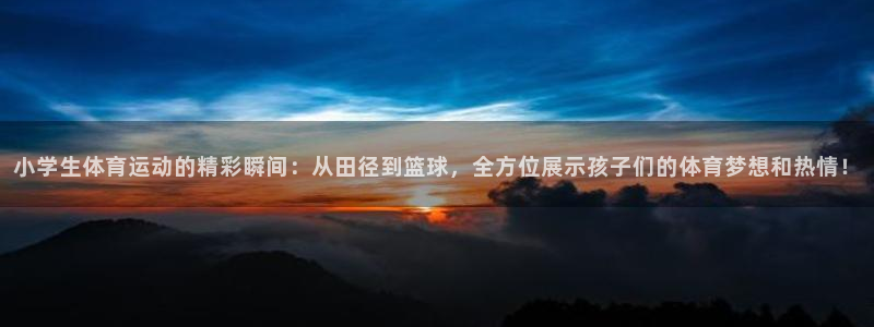 www.意昂4体育.com：小学生体育运动的精彩瞬间：从田径到篮球，全方位展示孩